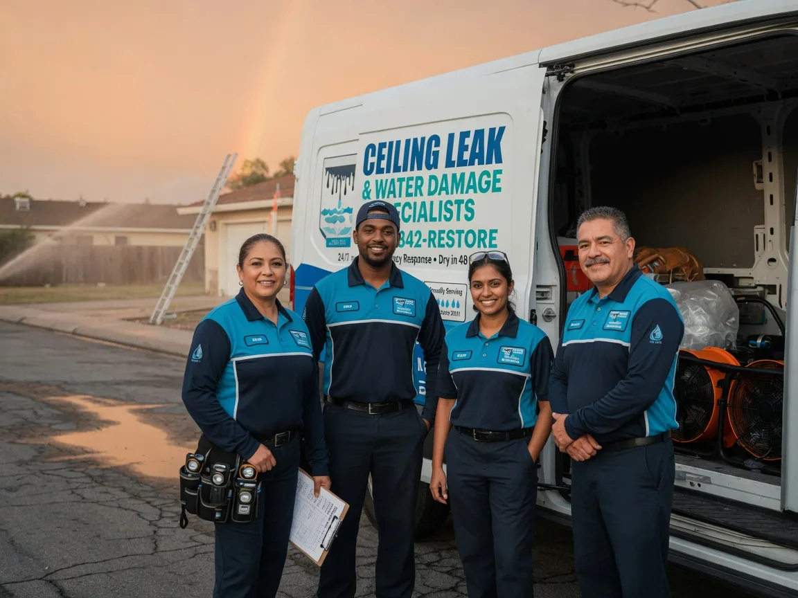 Ceiling Leak Cleanup company in Granville, OH